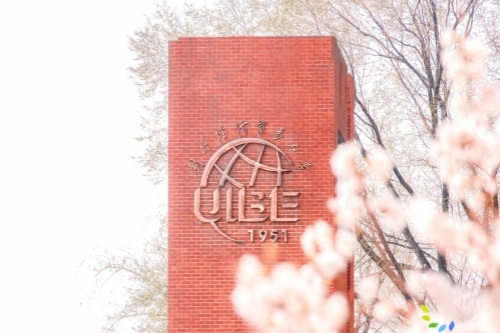 北京朝阳区外办联合对外经济贸易大学开展双语标识巡查活动
